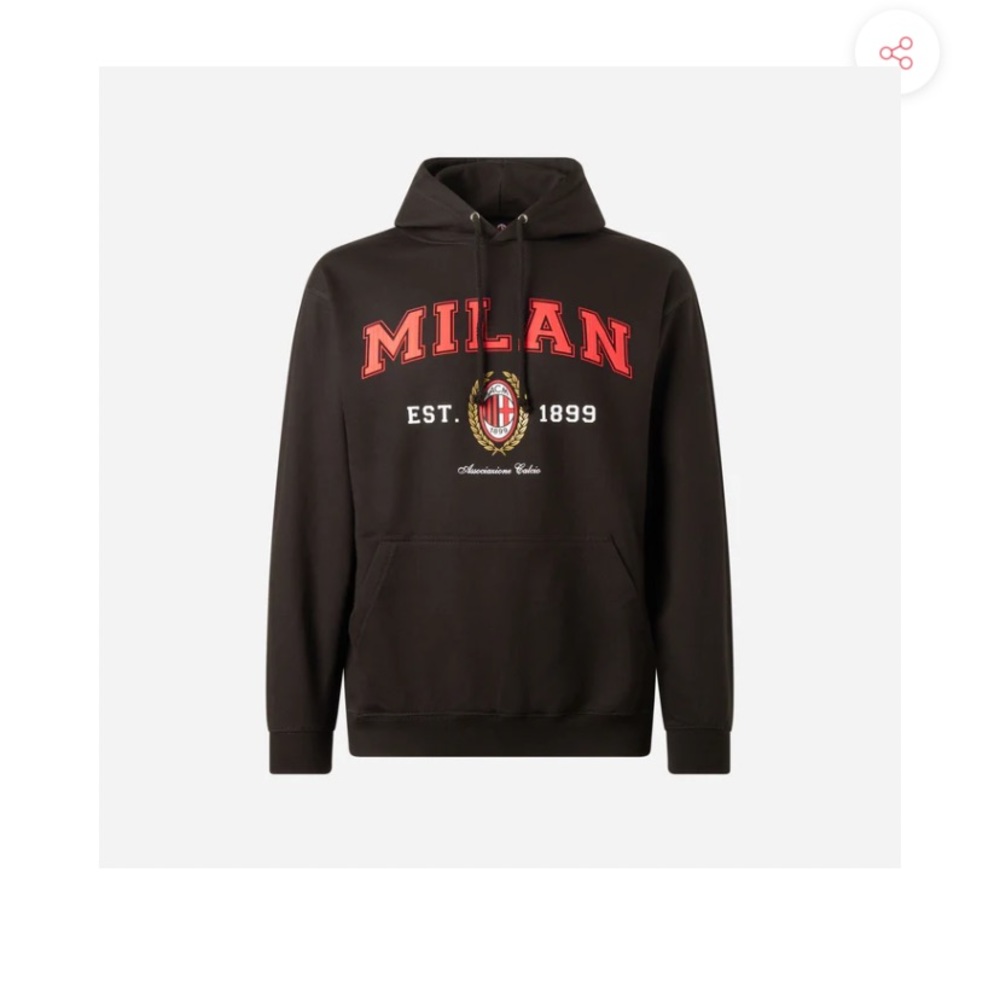AC Milan Hoodie College Collection | S | NWT